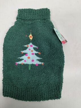 Holiday Christmas Tree Dog Sweater - Festive Pullover- Size MEDIUM- STRETCHY